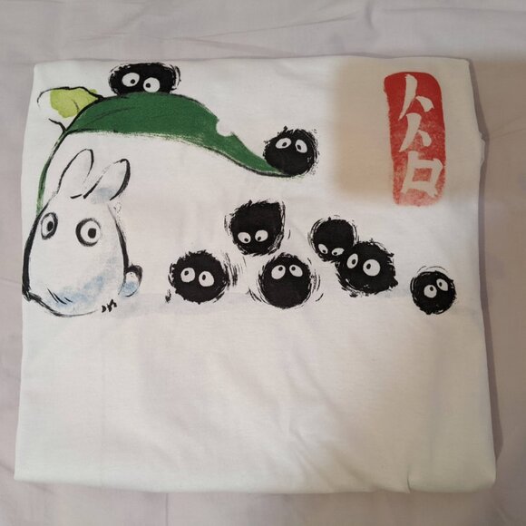 Studio Ghibli Soot sprites follow me custom printed shirt - Picture 3 of 4